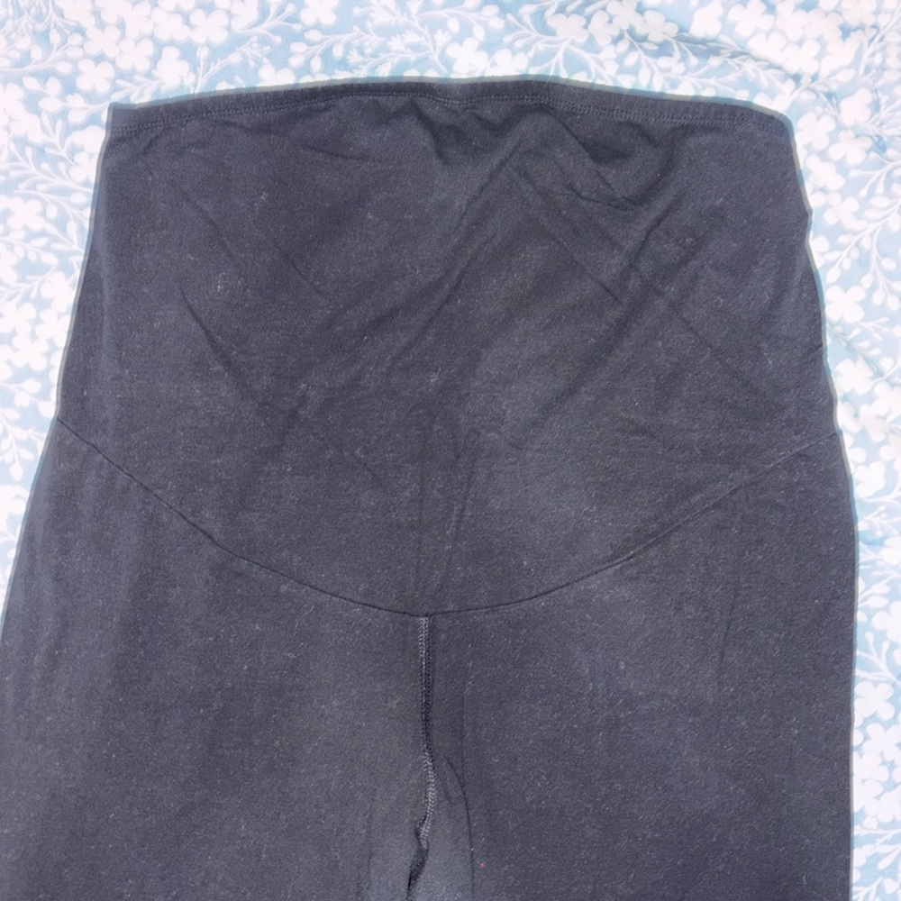 Basic Black Maternity Leggings